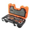 Zestaw kluczy nasadowych Bahco S560 1/4 i 1/2, 56 elementów